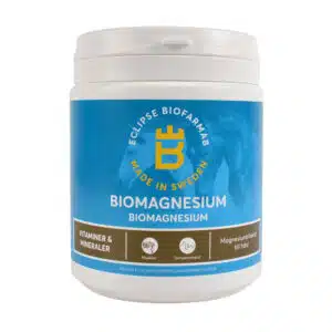 effektivt fodertillskott till häst me magnesium för stressade spända nervösa hästar med spända muskler från svensktillverkat eclipse biofarmab REA KAMPANJ