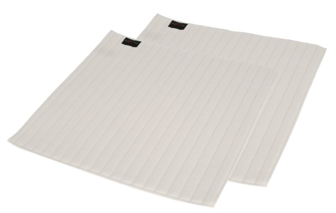tevliga klassiska billiga prisvärda benpaddar bandageunderlägg för lindning bandagering av hästens ben vid transport i box skada från covalliero 49x48cm bra pris benskydd hästutrustning