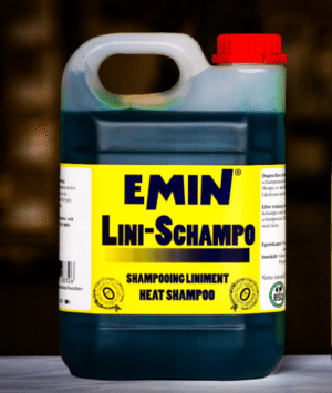 prisvärt linimentschampo lini-schampo till häst från emin svensktillverkat bra pris vård av häst värmande liniment rea kampanj