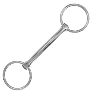 prisvärt tränsbett 12mm tjockt till häst från globus sport med rörliga ringar stångbett milt bett