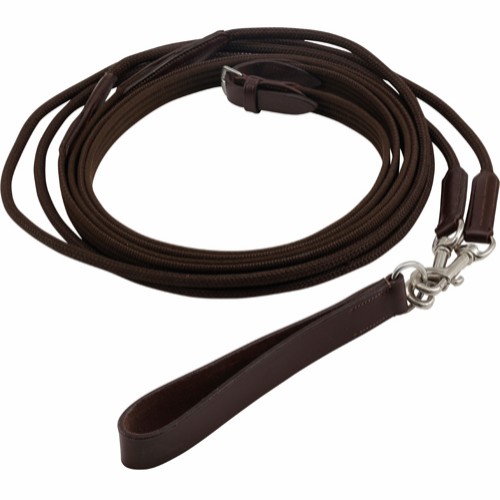 prisvärd gramantygel hjälptygel till häst i vävribb med rep som glider enklare genom bettet från horse guard cheval 20mm bredare modell bra pris hästutrustning