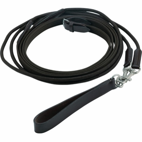 prisvärd gramantygel hjälptygel till häst i vävribb med rep som glider enklare genom bettet från horse guard cheval 20mm bredare modell bra pris hästutrustning