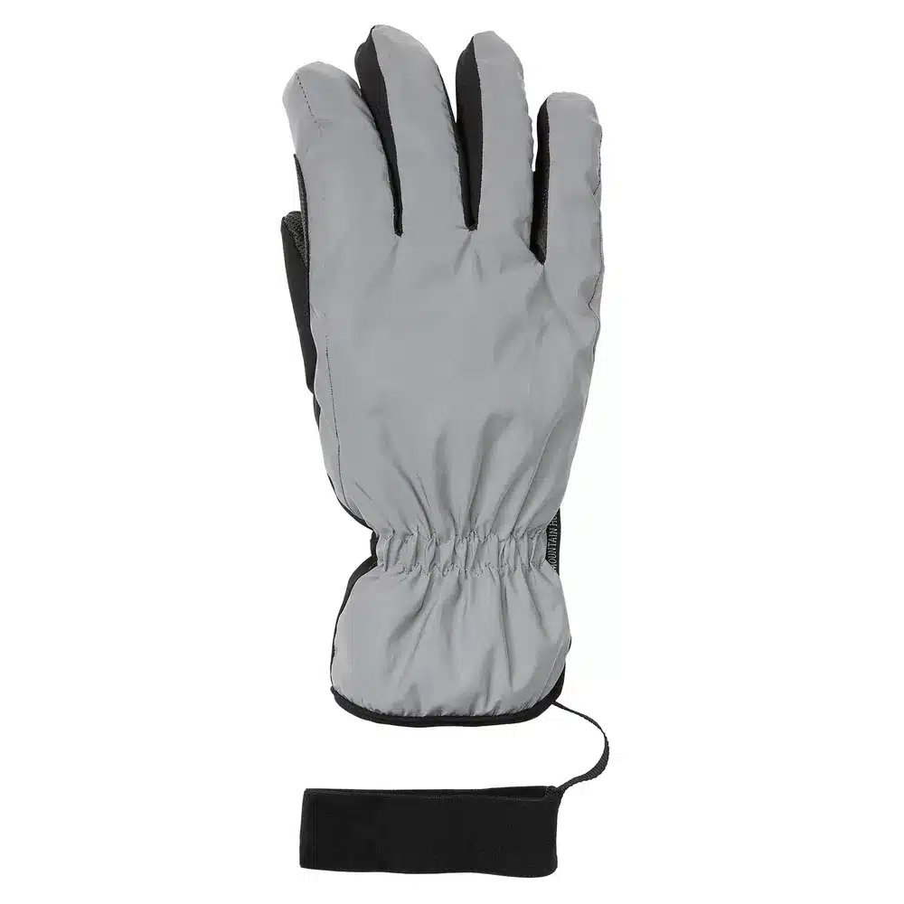 trevlig varm ridhandske till ryttare för ridning av häst vinter från mountain horse flash glove reflex bra synlighet i mörker med rem för handled bra pris ridkläder ryttare barn vuxen