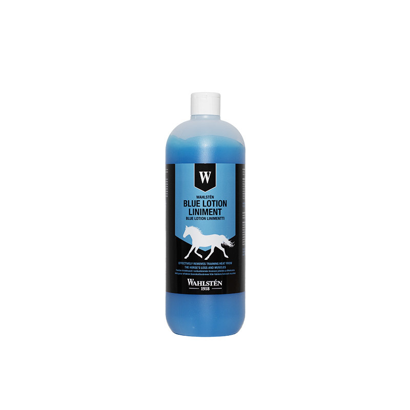 Liniment 1000ml Blue Lotion Kylande Dahrve Hästsport AB
