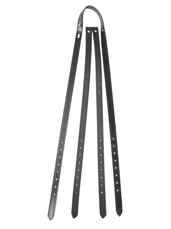 Wahlsten Carrier Strap qh klicksele Full Lång Biothane premium 2.0 trav säkerhetsrem hållbart lättskött för travsele bra pris travutrustning fri frakt fraktfritt