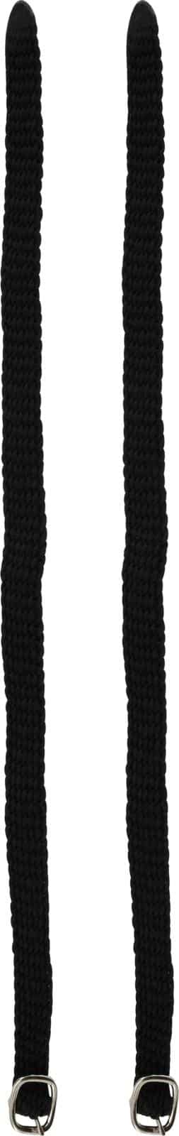 prisvärda billiga sporremmar i flätad nylon till ryttare från equipage används med ett par sporrar bra pris ridkläder