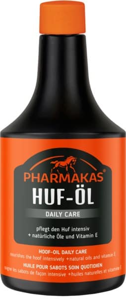 effektiv hovolja till häst från pharmakas daily care med pensel ger elastiska hovar för dagligt bruk bra pris hovvård REA KAMPANJ