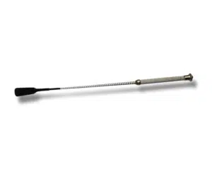 prisvärd billig ridpisk för ridning av häst hoppisk för ryttare 55cm långt läder flärp glittrigt från hansbo sport silver röd marin blå