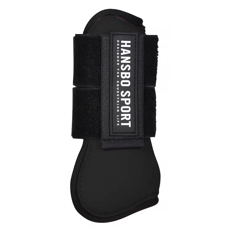 prisvärda senskydd benskydd till hst från hansbo sport willab med neoprene foder bra pris rosa svart marin blå brun
