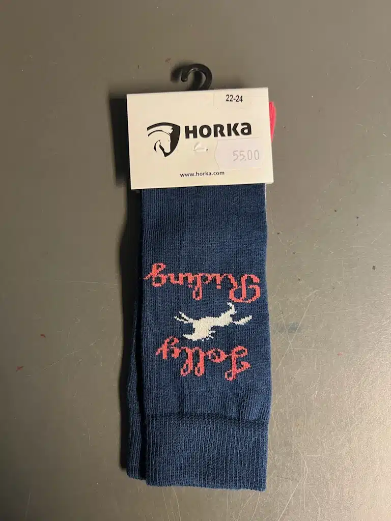 prisvärda billiga söta ridstrumpor till barn junior från horka billiga ridkläder bra pris