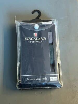 populära ridstrumpor från kingsland klcarolina 3-pack för ridstövlar tunna nylon bra pris ridkläder