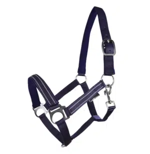 fodrad reflexgrimma nylongrimma till häst från hansbo sport säkerhet synlighet i trafik mörker bra pris