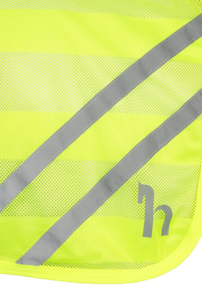 prisvärt hästtäcke reflextäcke i mesh från horze perfekt för prommenad barbacka säkerhet synlighet i trafiken från horze bra pris