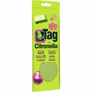 Flug tag sommartag till häst med citronella effektivt ofarligt mot irriterande flugor insekter på sommaren
