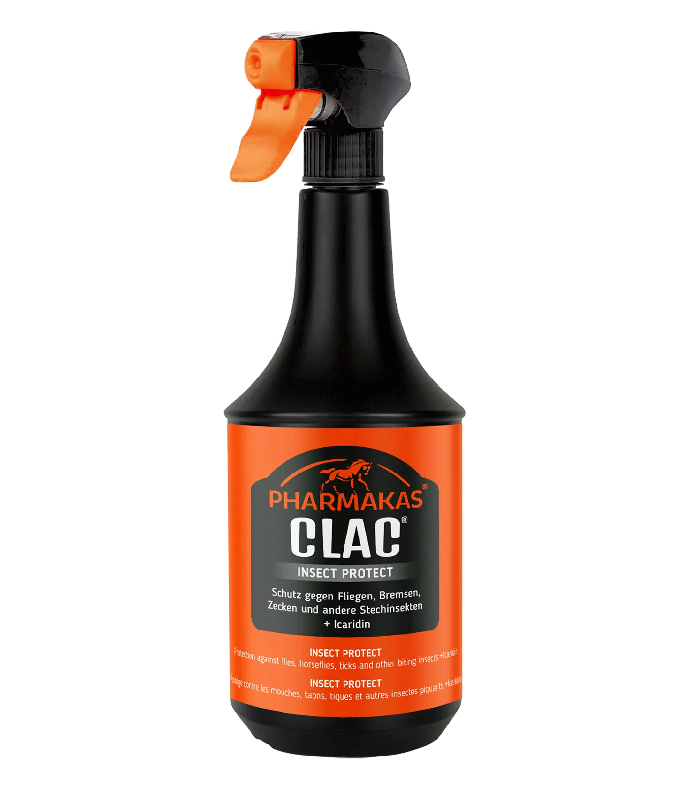 effektivt insektsspray från pharmakas clac insect spray protection bra pris stor effekt på flugor insekter till häst bra pris hästvård flugskydd REA KAMPANJ
