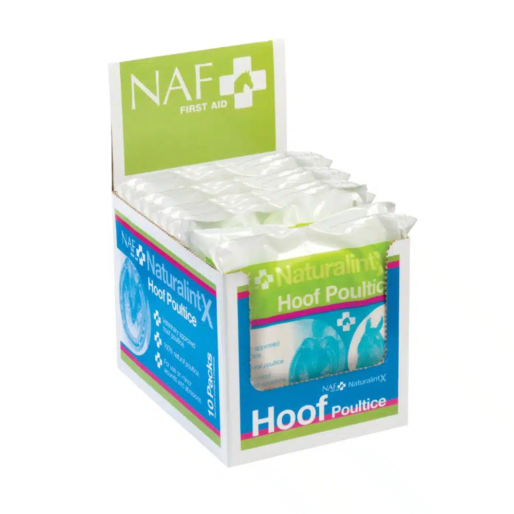 Multokompress för hovar 3-pack från naf naturalint X för omslag om hovar hovböld effektiv rensar ut skyddar bra pris varm kall torr rea kampanj