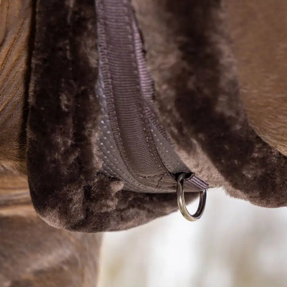 prisvärd bred sadelgjord till häst med teddyfoder anatomiskt utformad för bra rörelsefrihet från arma supafleece bra pris hästutrustning fri frakt