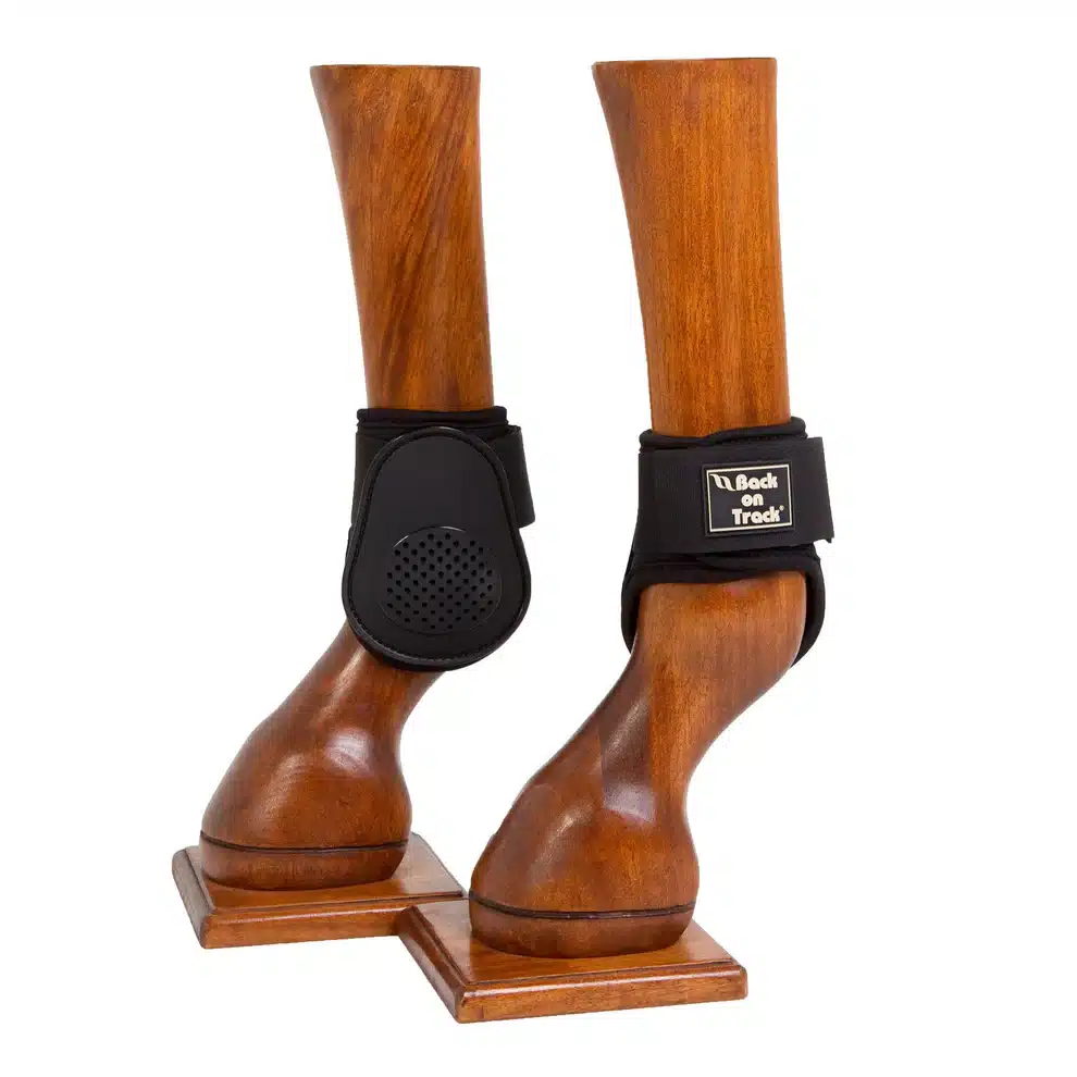 effektiva skyddande vårdande benskydd kotskydd från back on track welltex royal ankle boots benskydd till häst bra pris hästutrustning