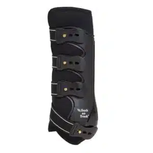 exklusiva heltäckande dressyrskydd royal work boot ffrånback on track med welltex benskydd bak ökar blodcirkulationen i hästens ben bra pris hästutrustning fri frakt fraktfritt