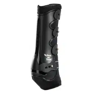 exklusiva heltäckande dressyrskydd royal work boot ffrånback on track med welltex benskydd fram ökar blodcirkulationen i hästens ben bra pris hästutrustning fri frakt fraktfritt