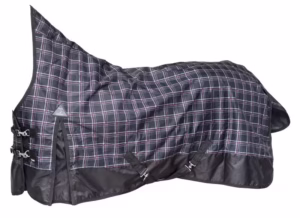 fleecefodrat regntäcke med halvhals från wahlsten rain buster terry fleece bra passform för kalla regniga sommardagar vår häst bra passform regntätt bra pris hästtäcken hästutrustning fri frakt fraktfritt