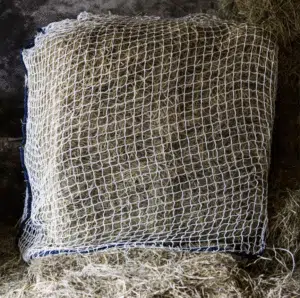 Slitstarkt lätt tunt hönät till storbal för häst, slowfeed finmaskigt 220x170cm förlänger ättiden samt minskar spill fri frakt fraktfritt hansbo sport