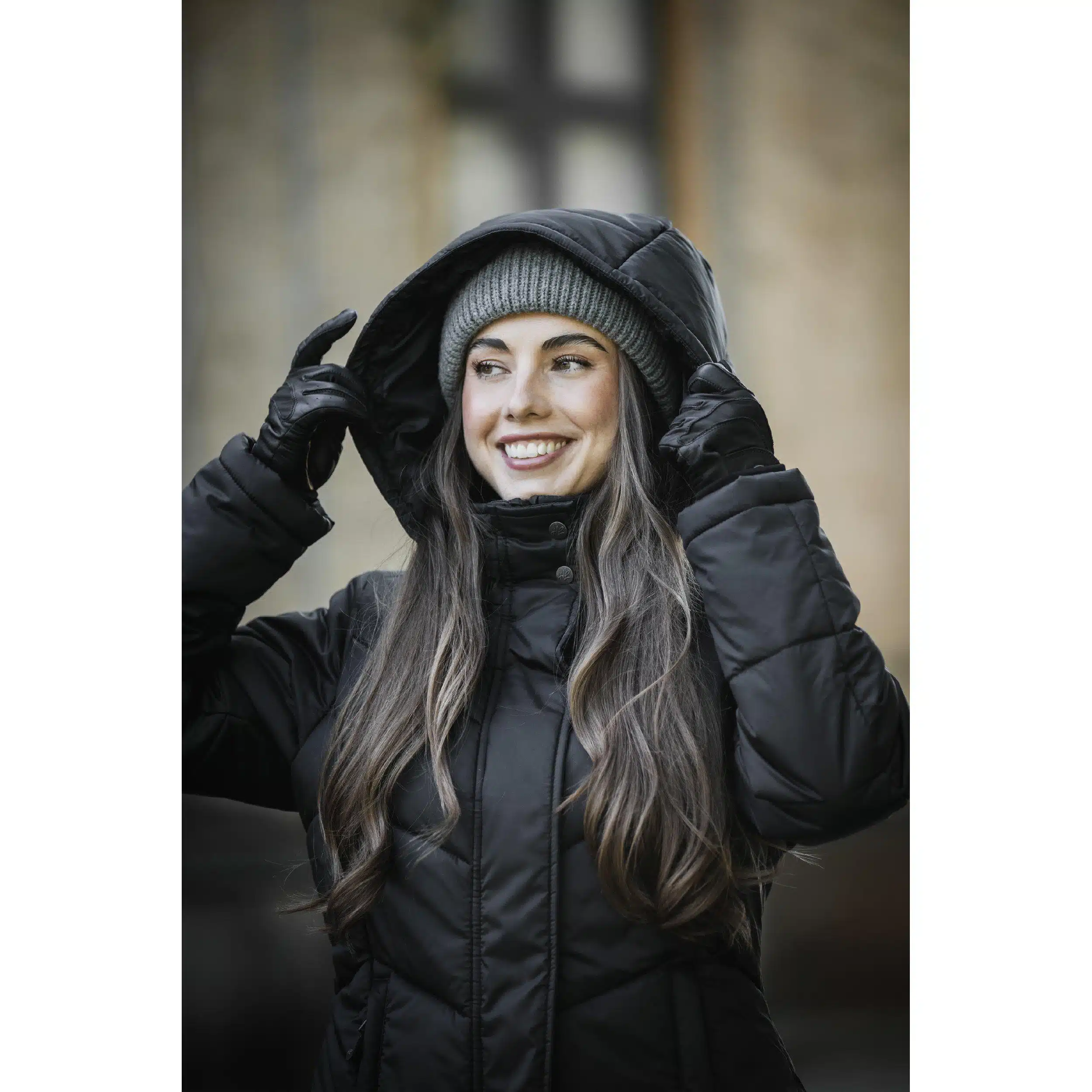 varmfodrad ridkappa ridjacka till dam med reflex ridslits för ridning från horse life bonita bra pris ridkläder fri frakt fraktfritt dam