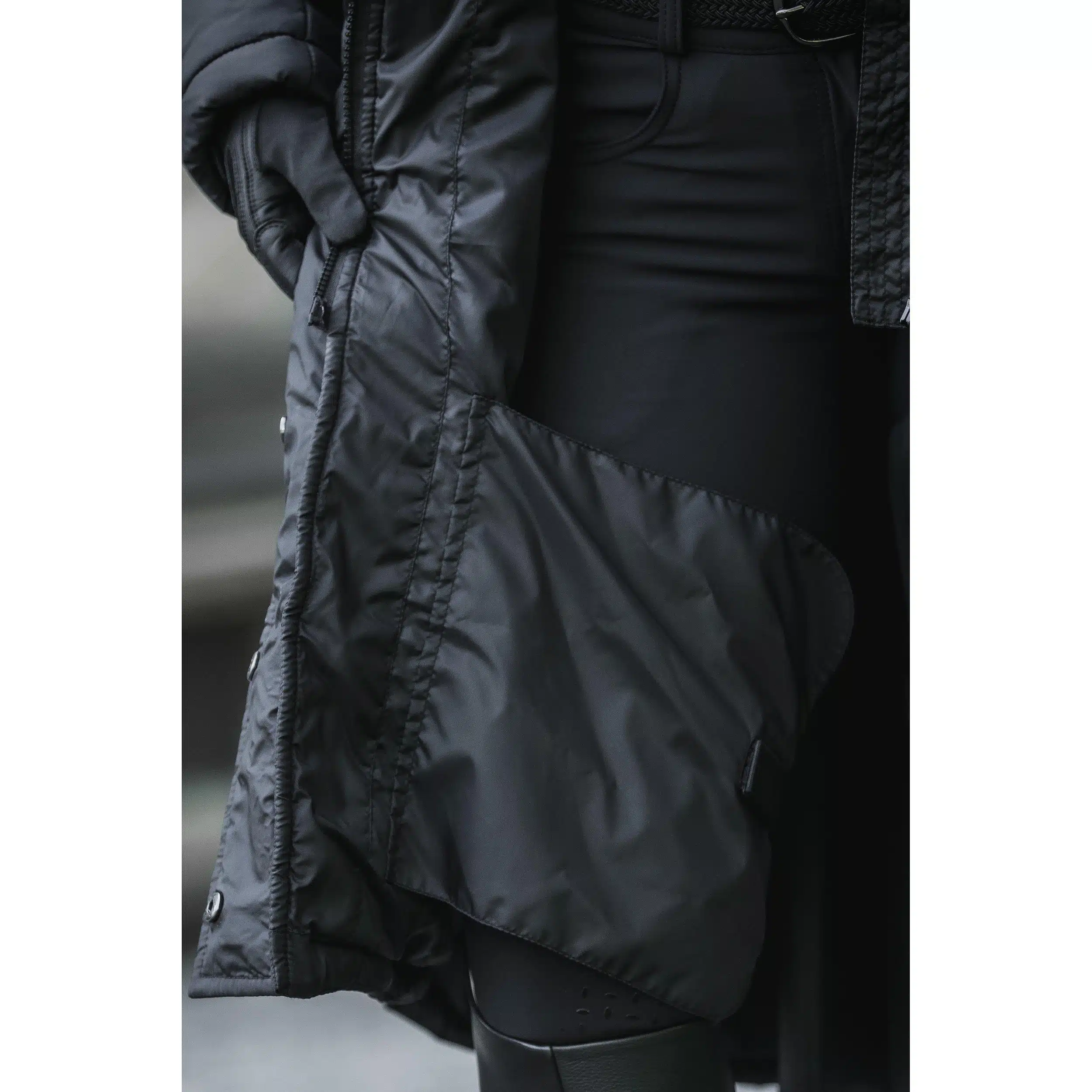 varmfodrad ridkappa ridjacka till dam med reflex ridslits för ridning från horse life bonita bra pris ridkläder fri frakt fraktfritt dam