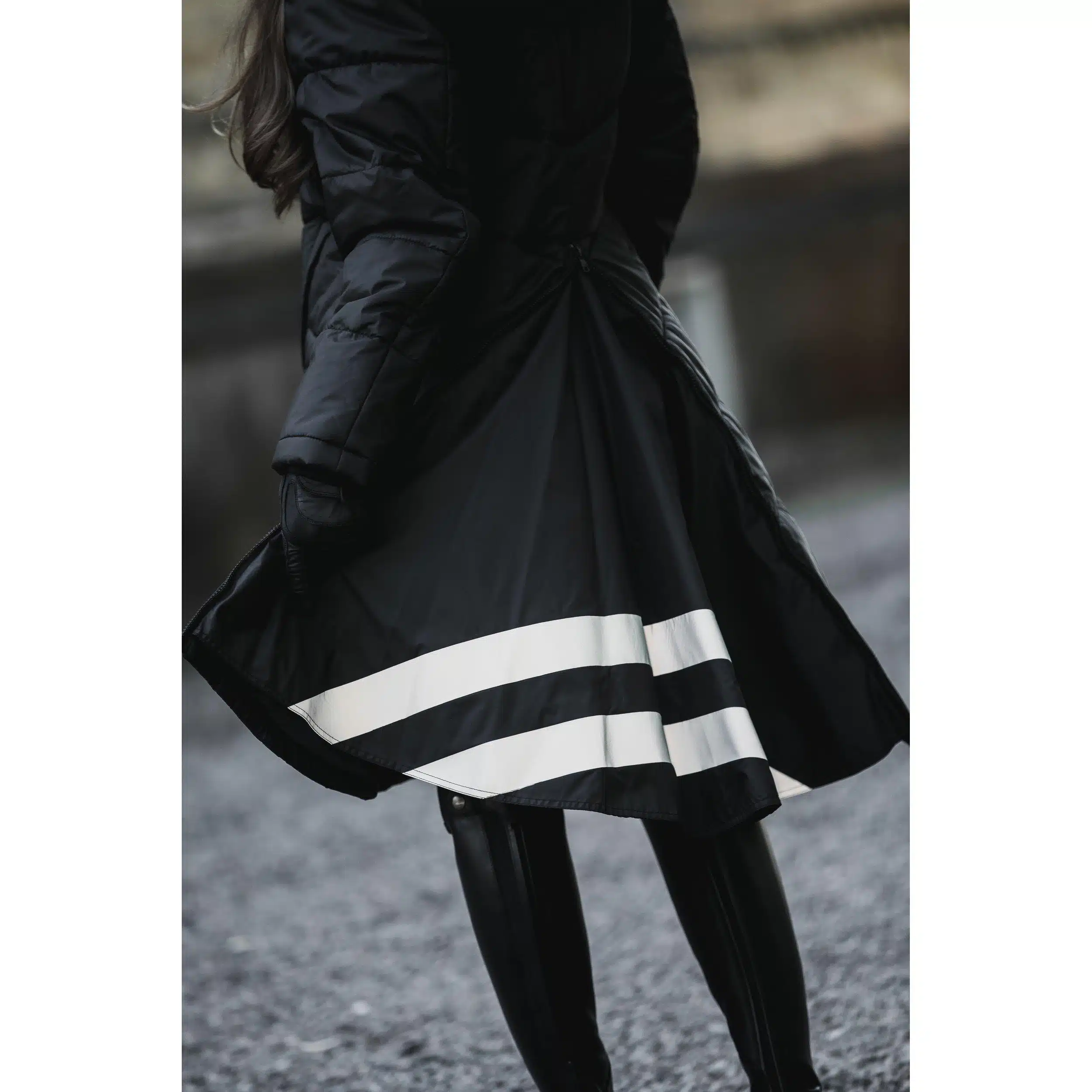 varmfodrad ridkappa ridjacka till dam med reflex ridslits för ridning från horse life bonita bra pris ridkläder fri frakt fraktfritt dam