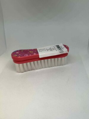 trevlig billig prisvärd enkel söt pannborste för barn kids junior med enhörningstryck unicorn från horse guard face brush HG bra pris pälsvård häst