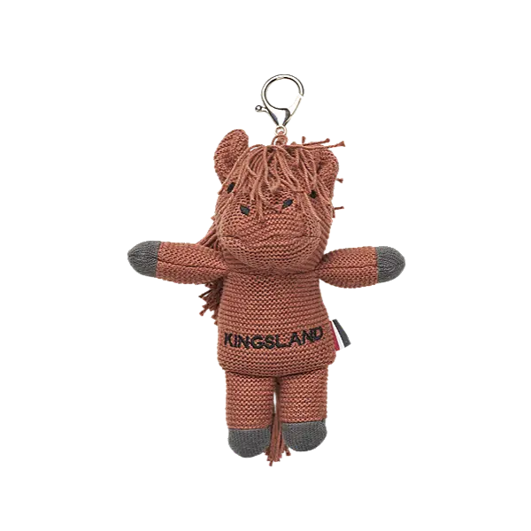maskot till grimma till häst från kingsland nyckelring stickad häst klmonty god lycka söt bra pris ryttare häst
