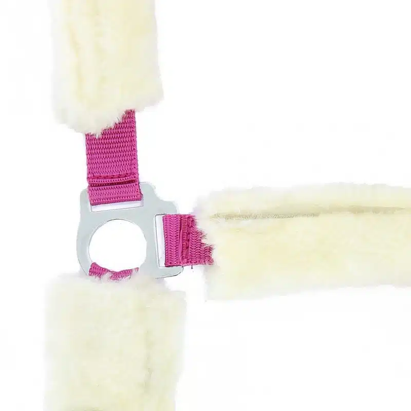billig prisvärd mysig nylongrimma helt i teddy avtagbart med kardborre över alla remmar från norton till häst känslig häst mot skav tryck bra pris hästutrustning full synthetic sheepskin