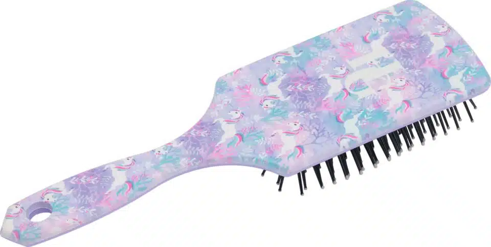 söt prisvärd manborste svansborste till häst från horse guard lavender med unicorns enhörningar unicorn till barn reder ut man och svans på häst bra pris pälsvård