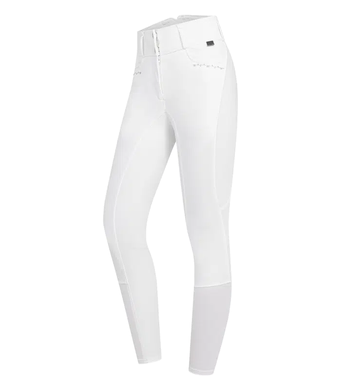exklusiva prisvärda ridbyxor till dam från elt mathilda glam high waisted helskodda silikon hög midja mobilficka bra pris ridkläder ryttare fri frakt fraktfritt