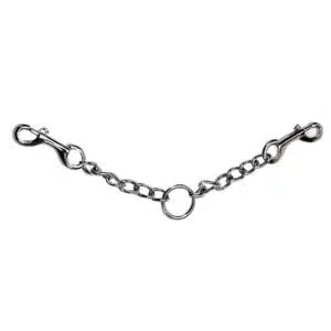 effektiv mild hingstkedja delta till hantering av häst från hansbo sport i silver rostfritt stål 40cm lång bra pris hästutrustning