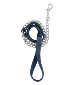 trevligt kedjegrimskaft i cushion we med silver kedja från waldhausen 165cm långt för bättre kontroll vid hantering av häst eller hingst bra pris hästutrustning