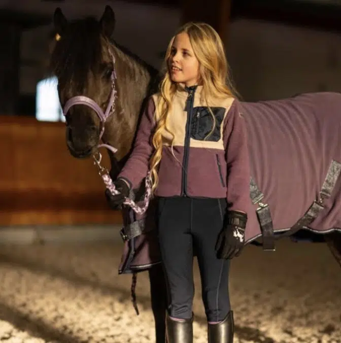 trevlig varm vinterridhandske ridhandske junior fodrad siri winter glove unicorn med silikongrepp i handen för ryttare barn ridning bra pris ridkläder