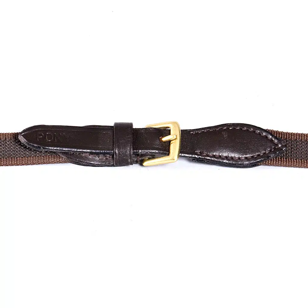 prisvärda tyglar vävribbtygel supergriptygel med stoppar 18mm från globus sport da vinci bra pris hästutrustning ryttare