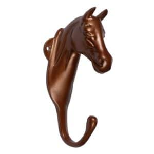 fin söt snygg exklusiv upphängningskrok häst från hkm horsehead för stall box sadelkammare hemmet inredning