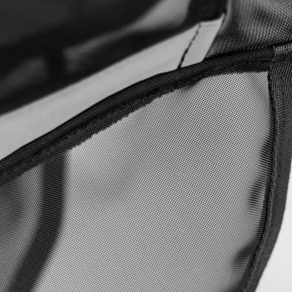 effektiv flughuva med bra passform och UV-skydd mot solen utan öron med nos från shires flyguard pro fine mesh bra pris insektsskydd flugskydd häst
