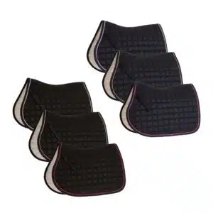 trevligt prisvärt hoppschabrak schabrak till häst ridning från protector octagon zari shine med bra passform fina färger för brodyr tävling träning bra pris hästutrustning